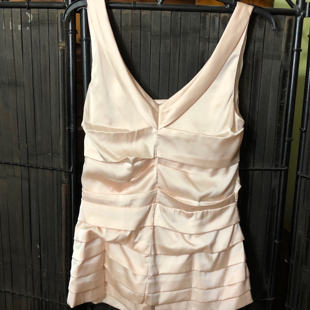 Pink Satin Shirt from Express